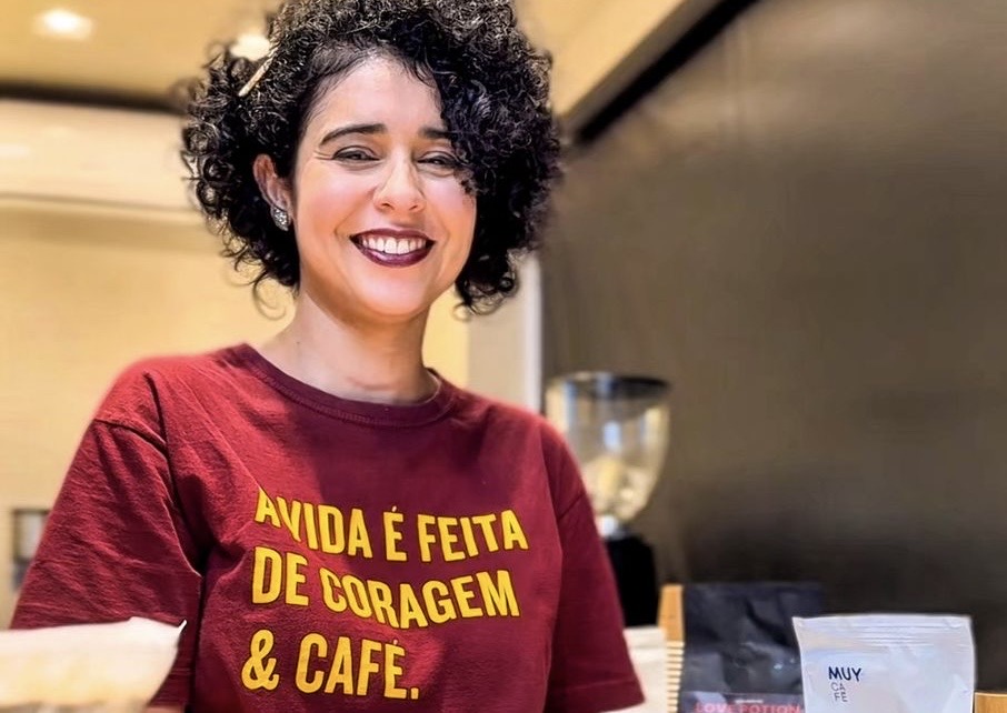 Juliana Morgado, barista