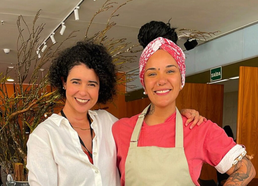 Juliana Morgado e Júlia Almeida