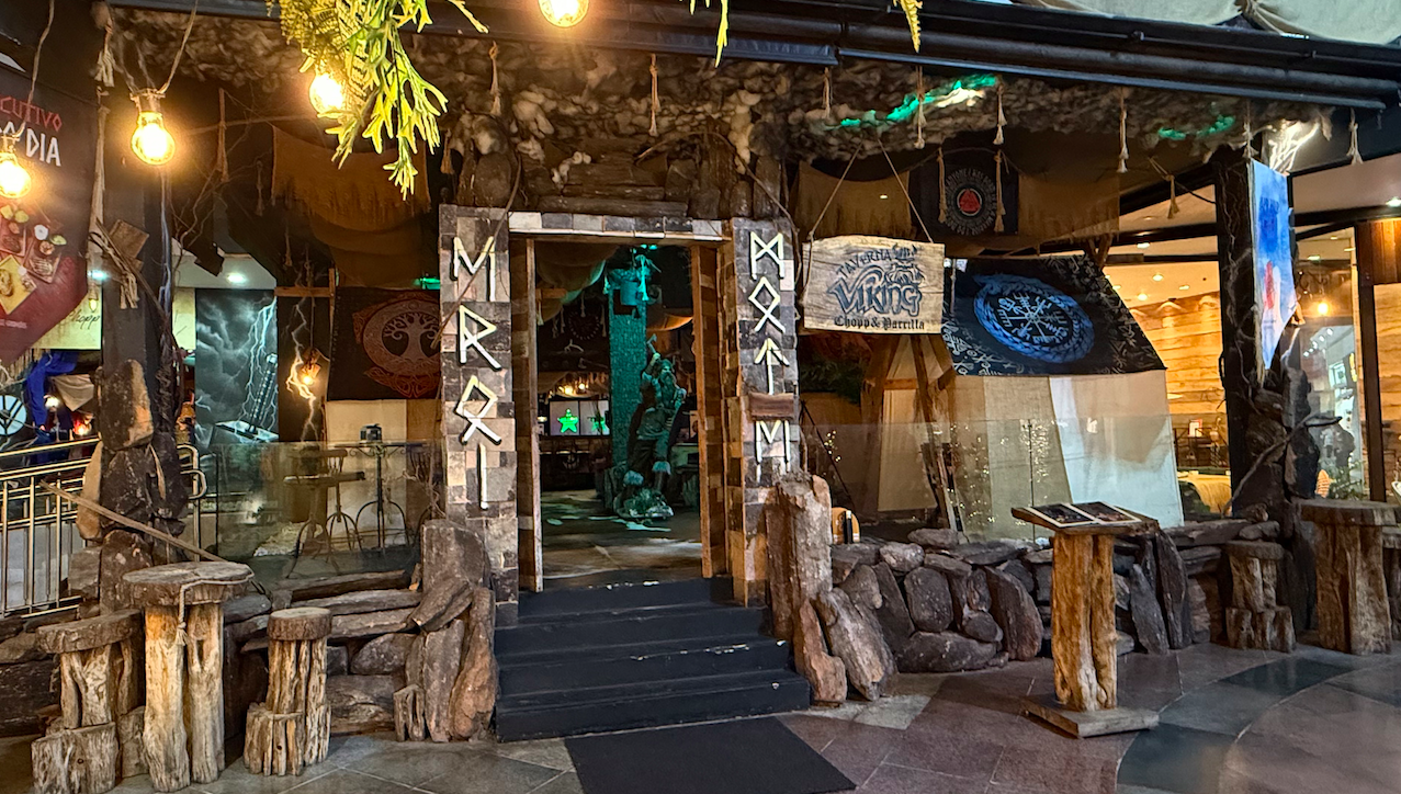 Fachada do restaurante Taverna no shopping Pier 21 (Foto: Divulgação)